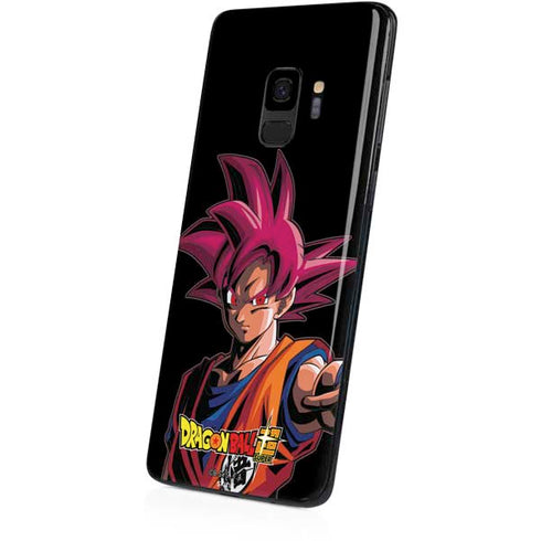Dragon Ball Super Goku Portrait Super Sayan 4 Galaxy S9 Skin